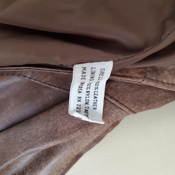 Amazing Leather Trench Coat/Duster Split End LTD sz M $580 - Picture 7 of 10